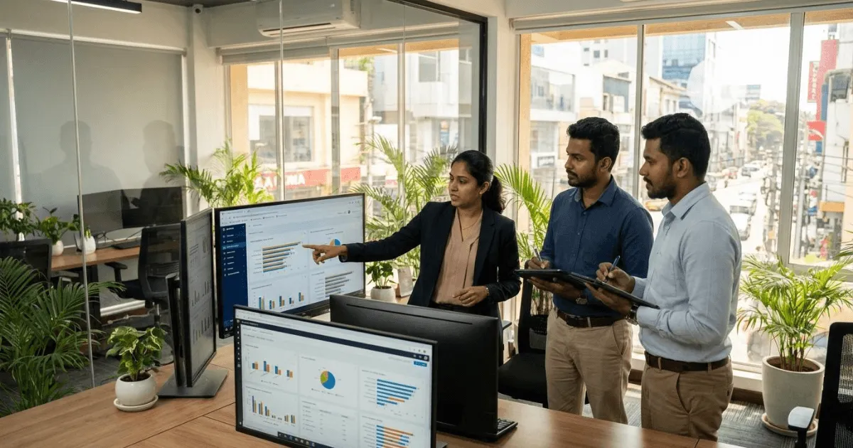Learning ROI dashboard measuring workforce capability and business performance