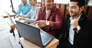 Business leaders partnering with a capability development provider for enterprise learning